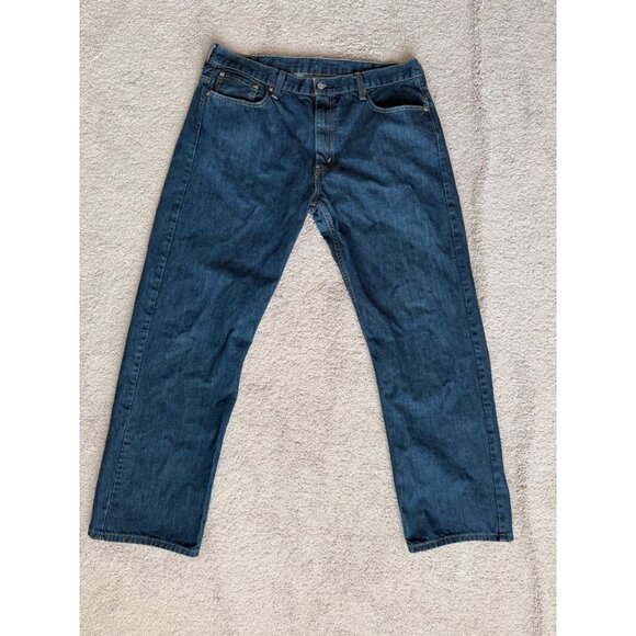 Levi’s 569 Jeans Men’s Measures Size 38 x 32.5 Loose Straight Cotton - Picture 2 of 8